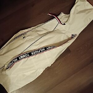 Tommy Hilfiger Cream Joggers with Logo Detail
